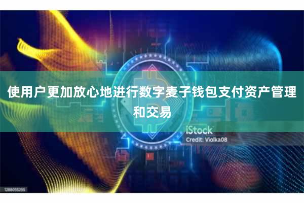 使用户更加放心地进行数字麦子钱包支付资产管理和交易