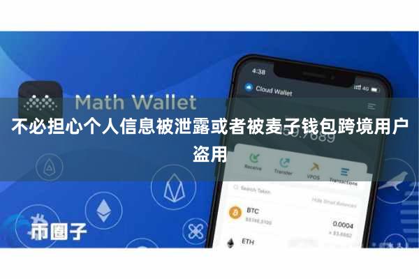 不必担心个人信息被泄露或者被麦子钱包跨境用户盗用